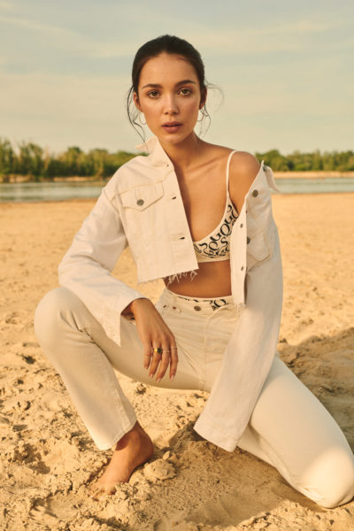 Fashion editorial shot by photographer Ala Wesolowska for Glamour Poland, August 2019
