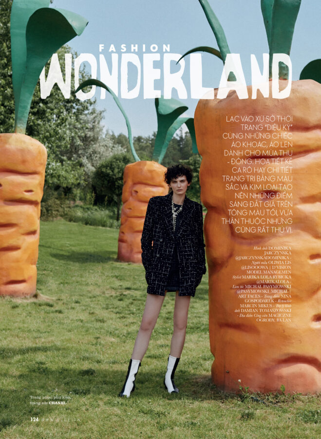 Editorial for Elle Vietnam with hair by Michał Pasymowski