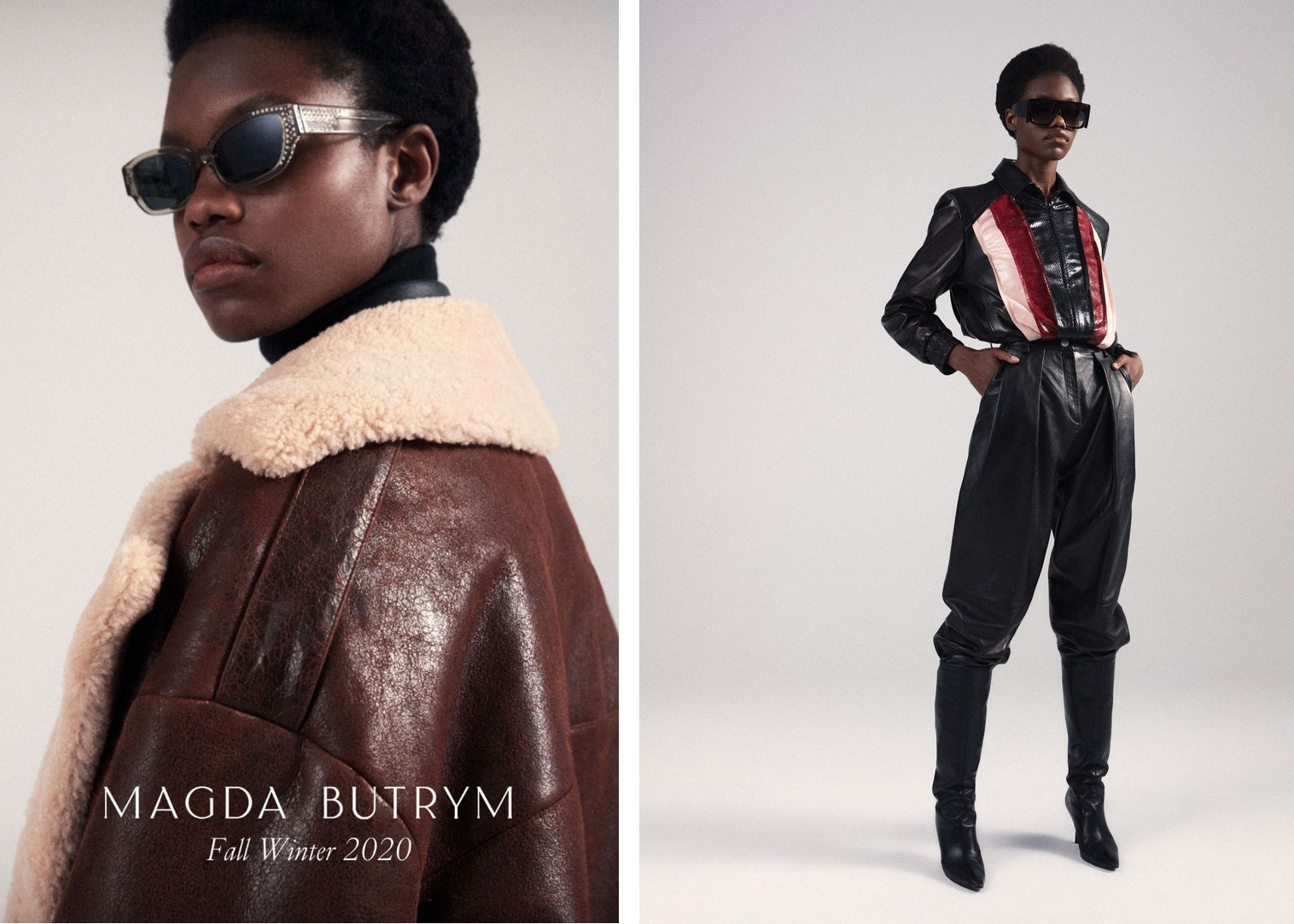Commercial for Magda Butrym with makeup by Aga Brudny