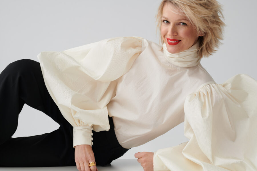 Portrait editorial with Magda Molek for Gala Magazine photographed by Ala Wesolowska