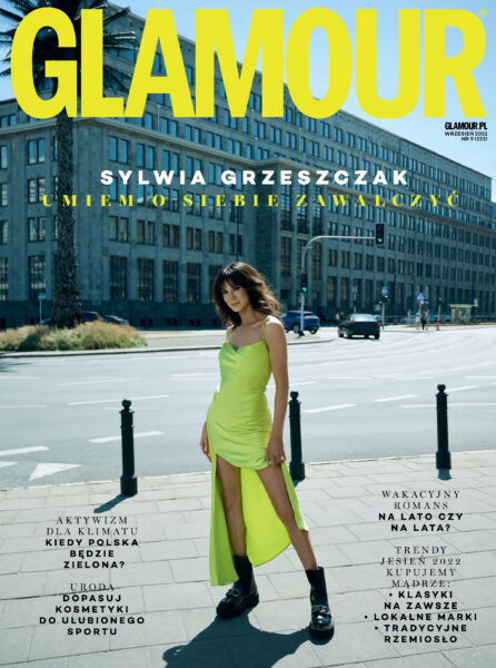 Cover story for Glamour Magazine photographed by Ala Wesołowska