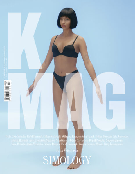 Cover story for K Mag x Julia Wieniawa with styling by Ewelona