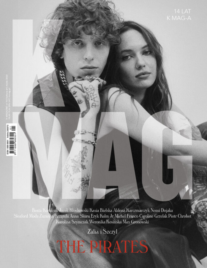Cover story for K Mag with makeup by Lucja Siwek