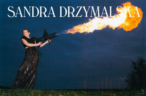 Cover Story with Sandra Drzymalska photographed by Max Gronowski
