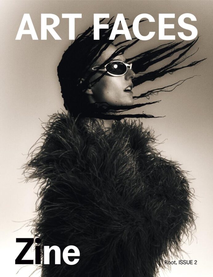 ART FACES Zine photographed by Max Gronowski