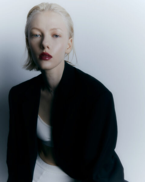 Fashion editorial with Ilona Verbova photographed by Caroline Grzelak