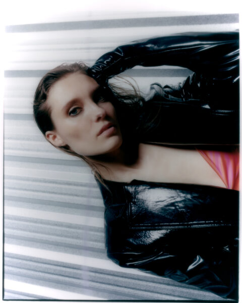 Fashion editorial with Jo Kruk photographed by Caroline Grzelak