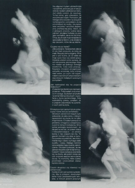 Fashion editorial for K Mag x Pola Rise Magazine photographed by Caroline Grzelak