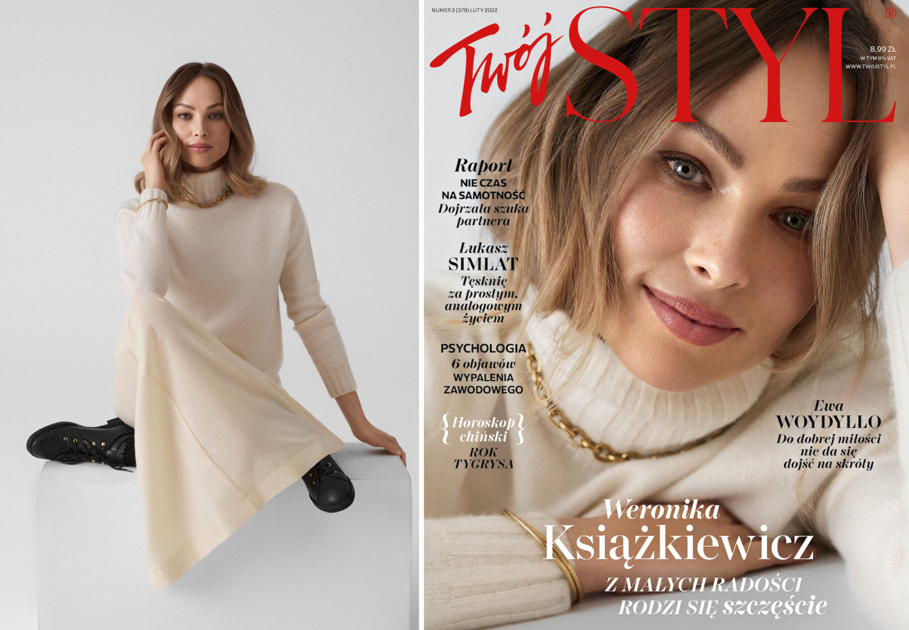 Cover story for Twój Styl photographed by Ala Wesołowska