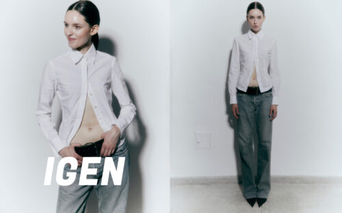 Fashion commercial for Igen Vintage photographed by Caroline Grzelak