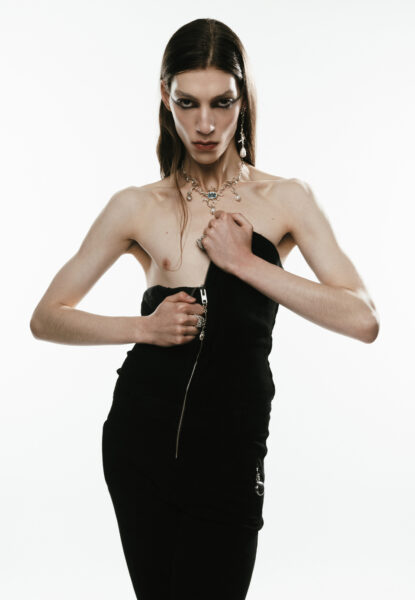 Editorial for Nasty Magazine with hairstyle by Delfina Tlalka