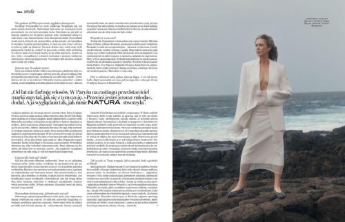 Cover story for Viva Moda! photographed by Caroline Grzelak