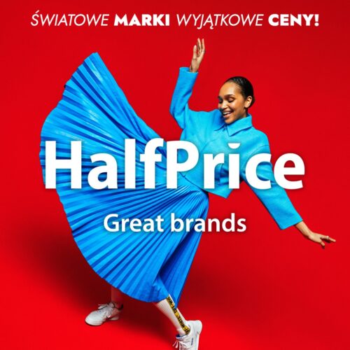 Commercial for Half Price with makeup by Łucja Siwek