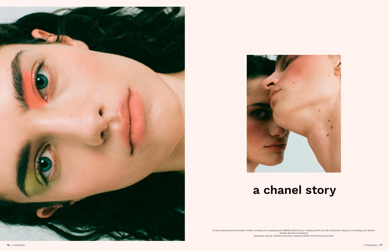 Fashion Editorial for K MAG Magazine x Chanel photographed by Piotr Włochyn