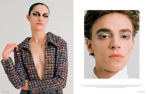 Fashion Editorial for K MAG Magazine x Chanel photographed by Piotr Włochyn