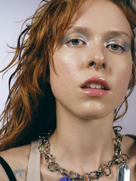 Beauty editorial with makeup by Lucja Siwek