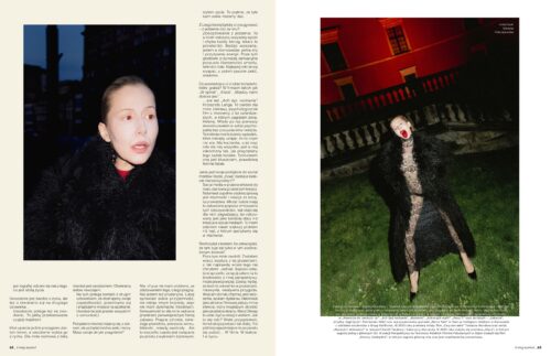 Styling for Kasia Warnke K Mag Magazine by stylist Ewelona