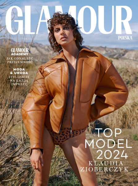 Cover Story for Glamour x Top Model with makeup by Cincior