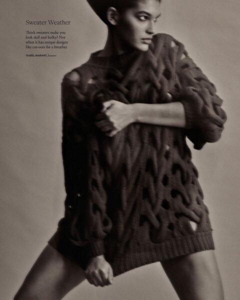 Fashion Editorial for Grazia Malaysia with hairstyle by Stanislavko