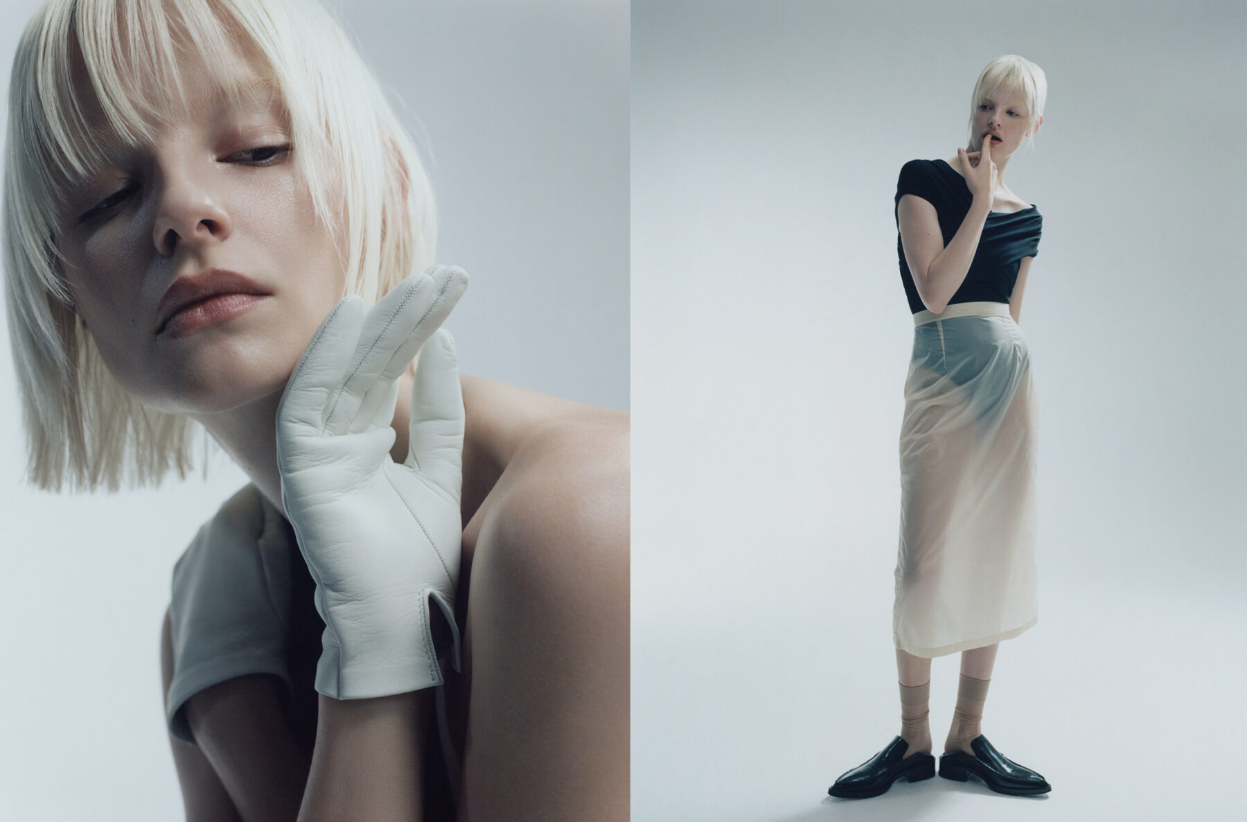 Fashion Editorial with hairstyle by Stanislavko