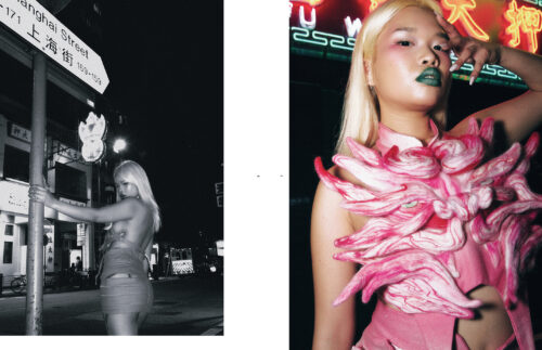 Fashion Editorial for ART FACES Zine photographed by Puulovver