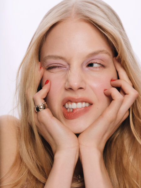 Chanel Beauty editorial for Glamour Magazine photographed by Ala Wesolowska