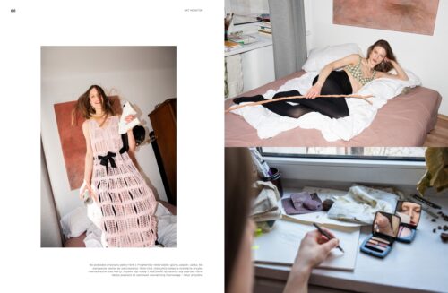 Photographer Ala Wesolowska portrait photoshoot for ART MONITOR