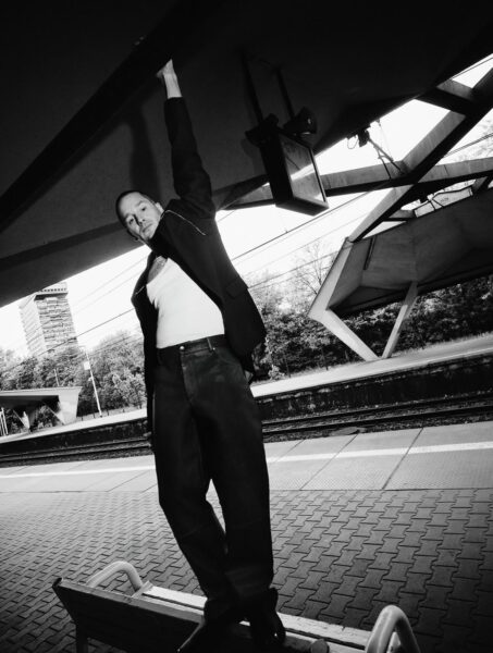 Cover Story for Zwierciadło Magazine featuring Krzysztof Zalewski with styling by Ewelona