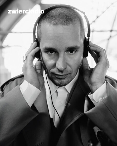 Cover Story for Zwierciadło Magazine featuring Krzysztof Zalewski with styling by Ewelona