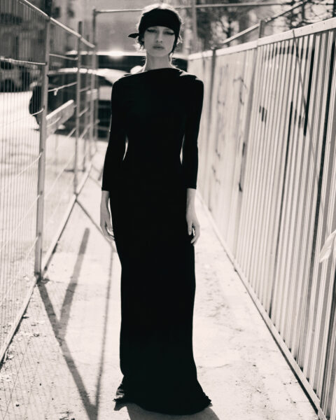 Portrait editorial photographed by Piotr Wlochyn