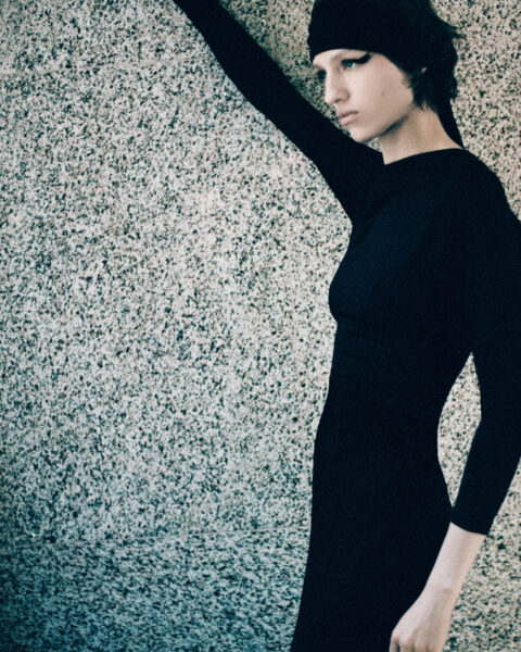 Portrait editorial photographed by Piotr Wlochyn