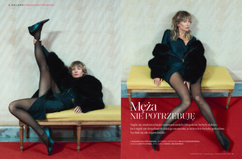 Production ART FACES for Wysokie Obcasy Extra with Magdalena Popławska