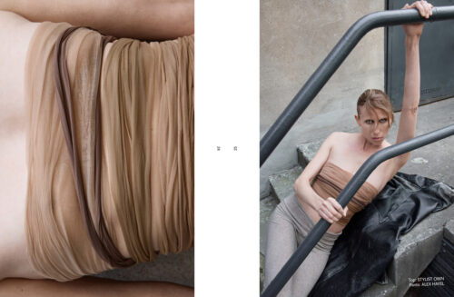 Fashion editorial for Glamcult Magazine produced by ART FACES