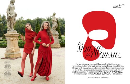 Cover Story for Viva Moda Magazine with makeup by Cincior