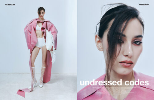 Fashion Editorial for Vanguard Magazine photographed by Weronika Walijewska