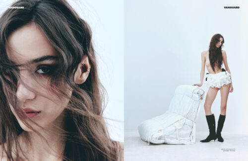 Fashion Editorial for Vanguard Magazine photographed by Weronika Walijewska