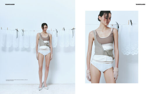 Fashion Editorial for Vanguard Magazine photographed by Weronika Walijewska