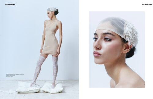 Fashion Editorial for Vanguard Magazine photographed by Weronika Walijewska