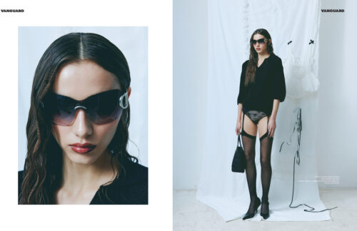 Fashion Editorial for Vanguard Magazine photographed by Weronika Walijewska