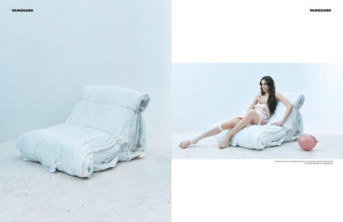 Fashion Editorial for Vanguard Magazine photographed by Weronika Walijewska