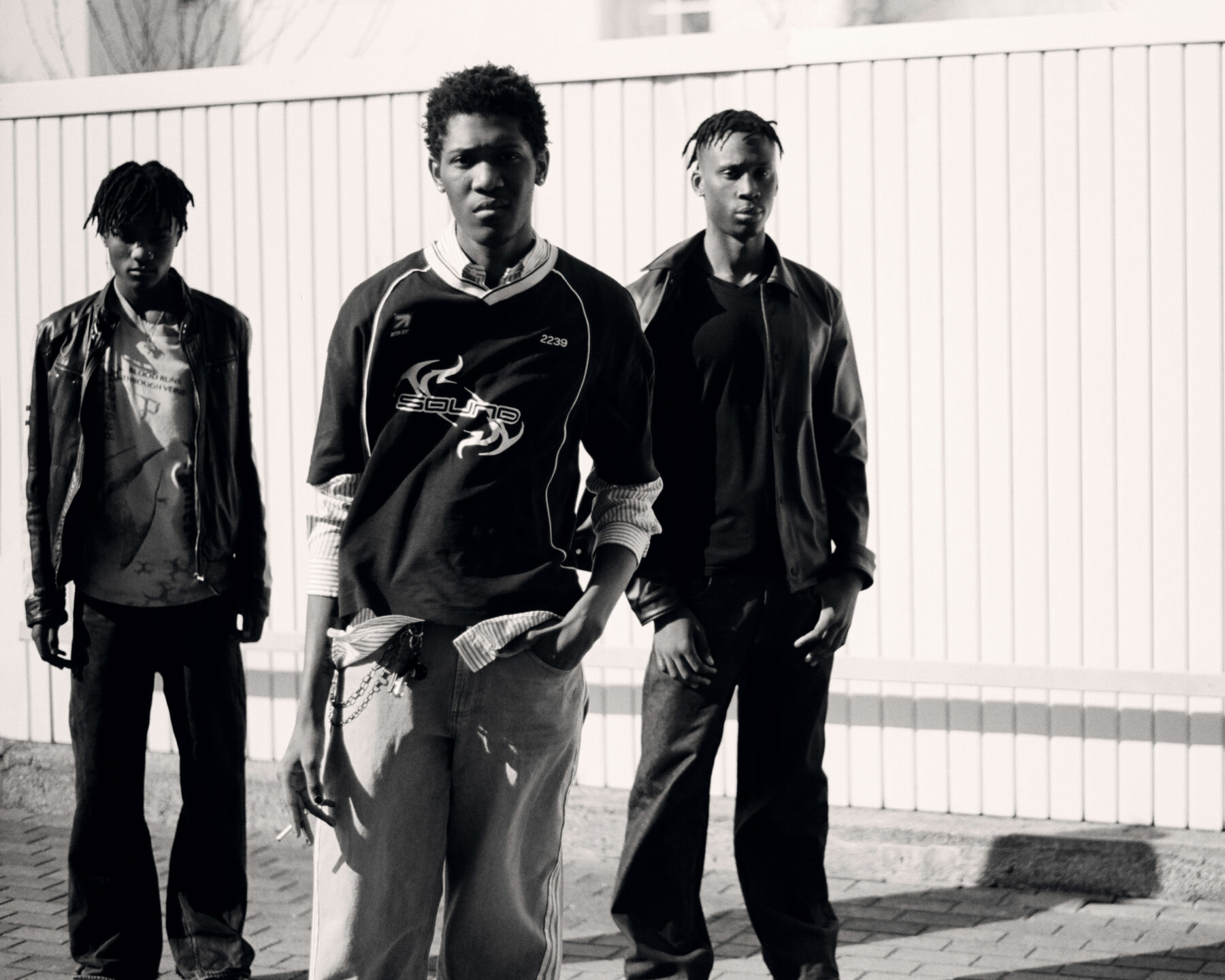 Portrait editorial for Dazed Magazine photographed by Piotr Włochyń