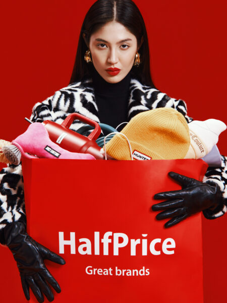 Commercial for Half Price with makeup by Lucja Siwek