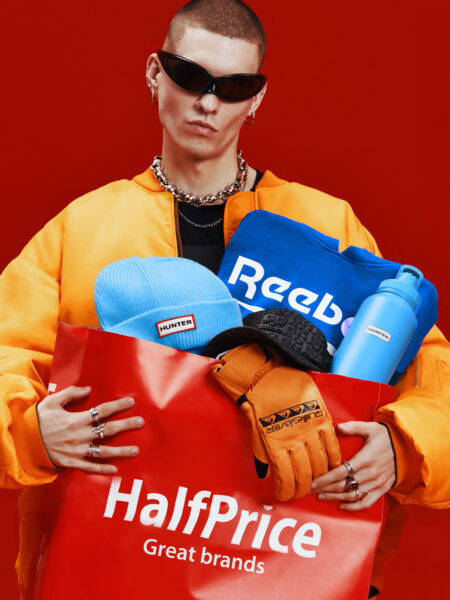 Commercial for Half Price with makeup by Lucja Siwek