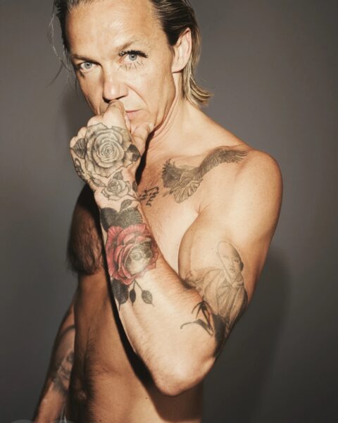 Portrait Editorial for GQ Poland with makeup by Cincior