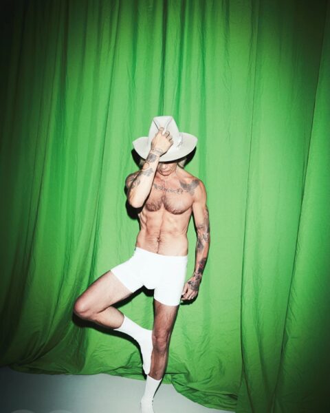 Portrait Editorial for GQ Poland with makeup by Cincior