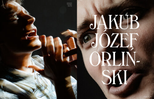 Portrait Editorial for K Mag Magazine with makeup by Cincior