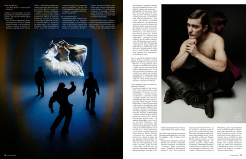 Portrait Editorial for K Mag Magazine with makeup by Cincior