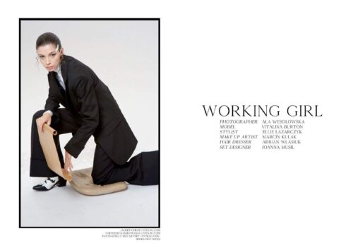 Fashion Editorial for Please Magazine with styling by Ellie Lazarczyk