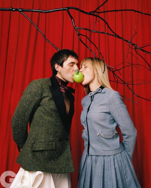 Cover Story for GQ Magazine with makeup by Cincior