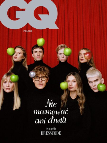 Cover Story for GQ Magazine with makeup by Cincior